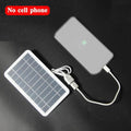 NNEOBA 2W Portable Solar Panel Charger - 5V USB Output Compact