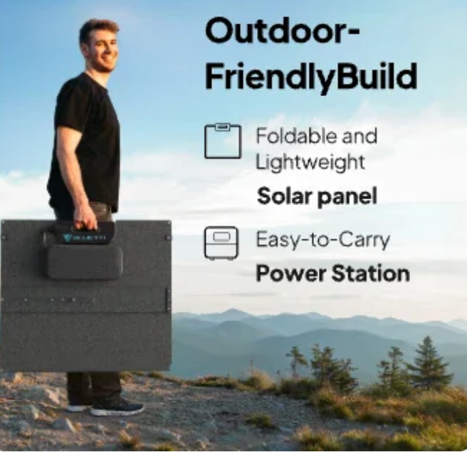 Renogy 300W Compact Suitcase Portable Solar Panel - High Power Output