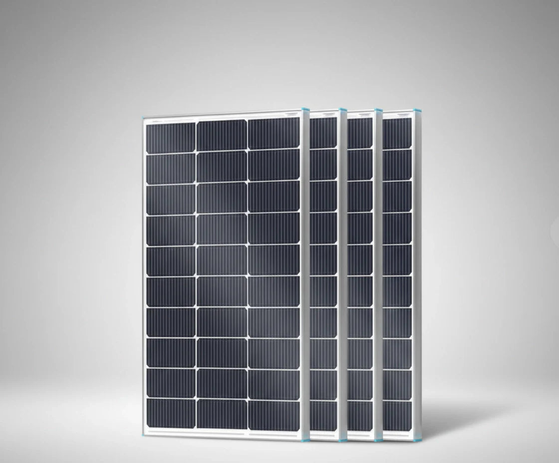 Renogy 100W Flexible Monocrystalline Black Solar Panel - Ultra-Thin